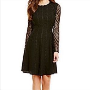 LIKE NEW Antonio Melani Black Fit & Flare Dress